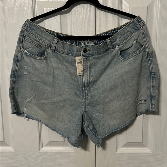 aerie Pants - Aerie Light Blue Jean Shorts